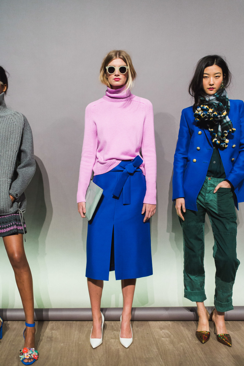 NYFW J.Crew Fall 2015 Ania.B